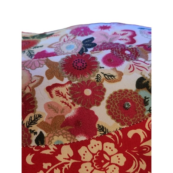 Mr. Fabric, Mandarin Duck, Floral Patchwork, Set Of 2, Rare, Stitch Work - Picture 6 of 16